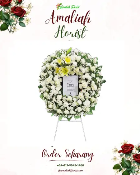 Krans Bunga Duka Kertosono Nganjuk